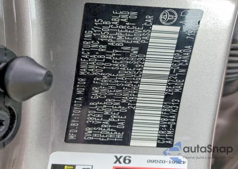 2016 Toyota Corolla Eco z USA, uszkodzony, nr VIN 2T1BPRHE4GC549290